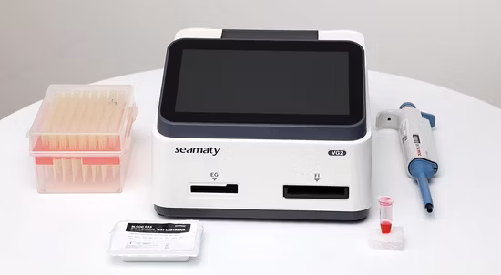 Tragbare semiquantitative Testreagenzien T3 T4 Sticks Poct Vet Testing Immunoassay Chemieanalysator