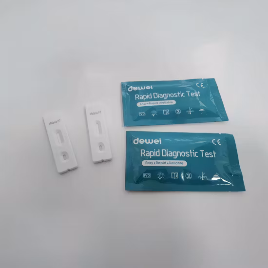 Infektionskrankheitstest Malaria P. F-Antigen-Schnelltestkit mit CE