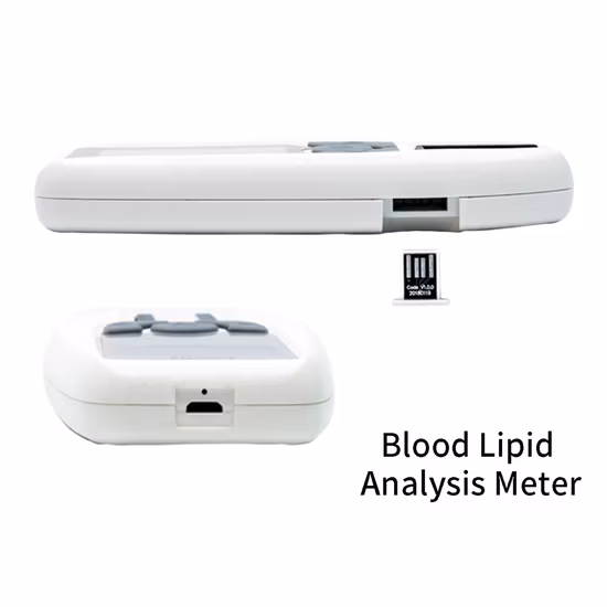 Poct Multifunktions-Bluttestgerät für Lipid-Triglyceride, trockenes biochemisches Analysegerät
