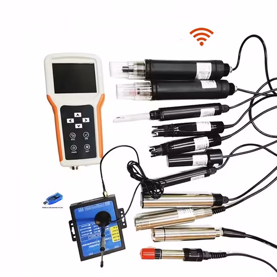 Wasserqualitätsteststreifen mit 7 Parametern